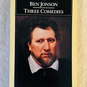 BEN JONSON - Three Comedies - 1985 Penguin Classics Paperback