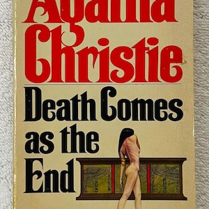 AGATHA CHRISTIE - Death Comes As the End - 1972 Paperback Mystery