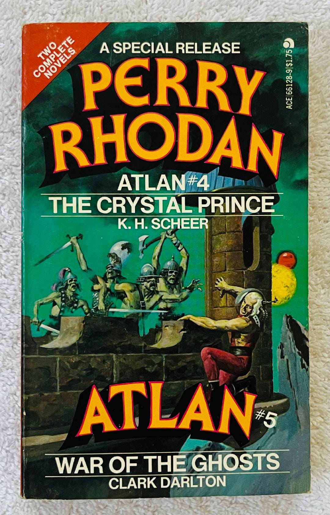 PERRY RHODAN - Atlan #4: the Crystal Prince, by K. H. Scheer - Atlan #5 ...