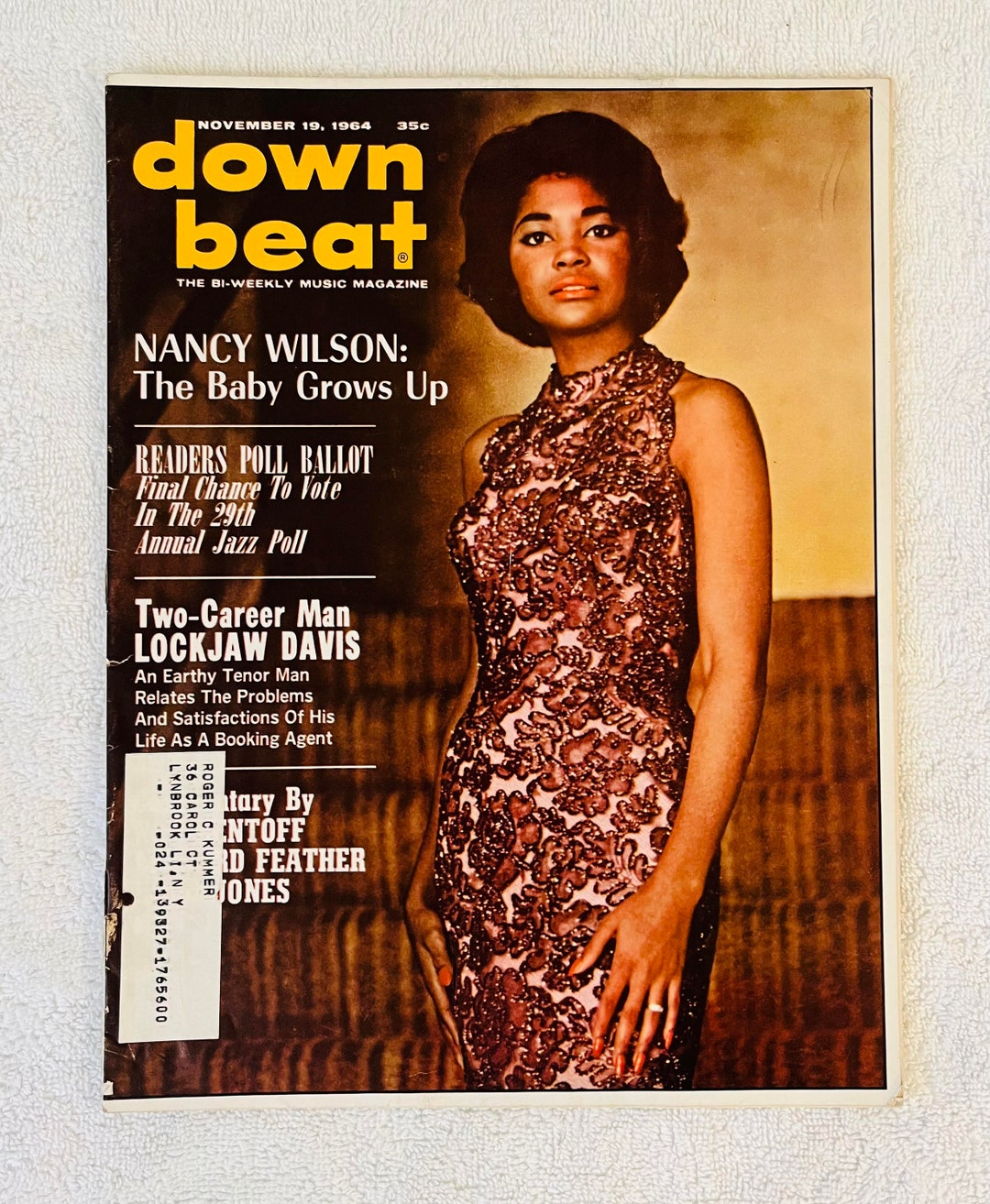 90sDizzy Gillespie down beat magazineロンt 90sDizzy Gillespie down beat magazineロンt