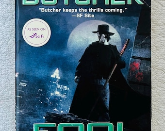JIM BUTCHER - Fool Moon - 2001 Brochura - Arquivos Dresden