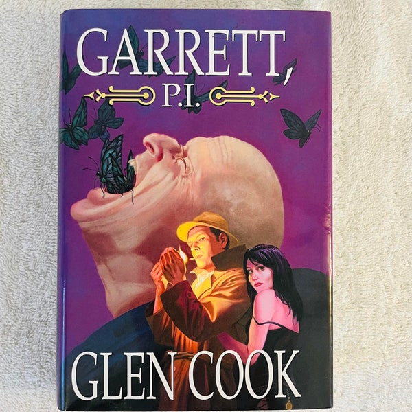 GLEN COOK - Garrett, P. I. - Hardcover Omnibus 3 in 1 - Old Tin Sorrows; Dread Brass Shadows; Red Iron Nights