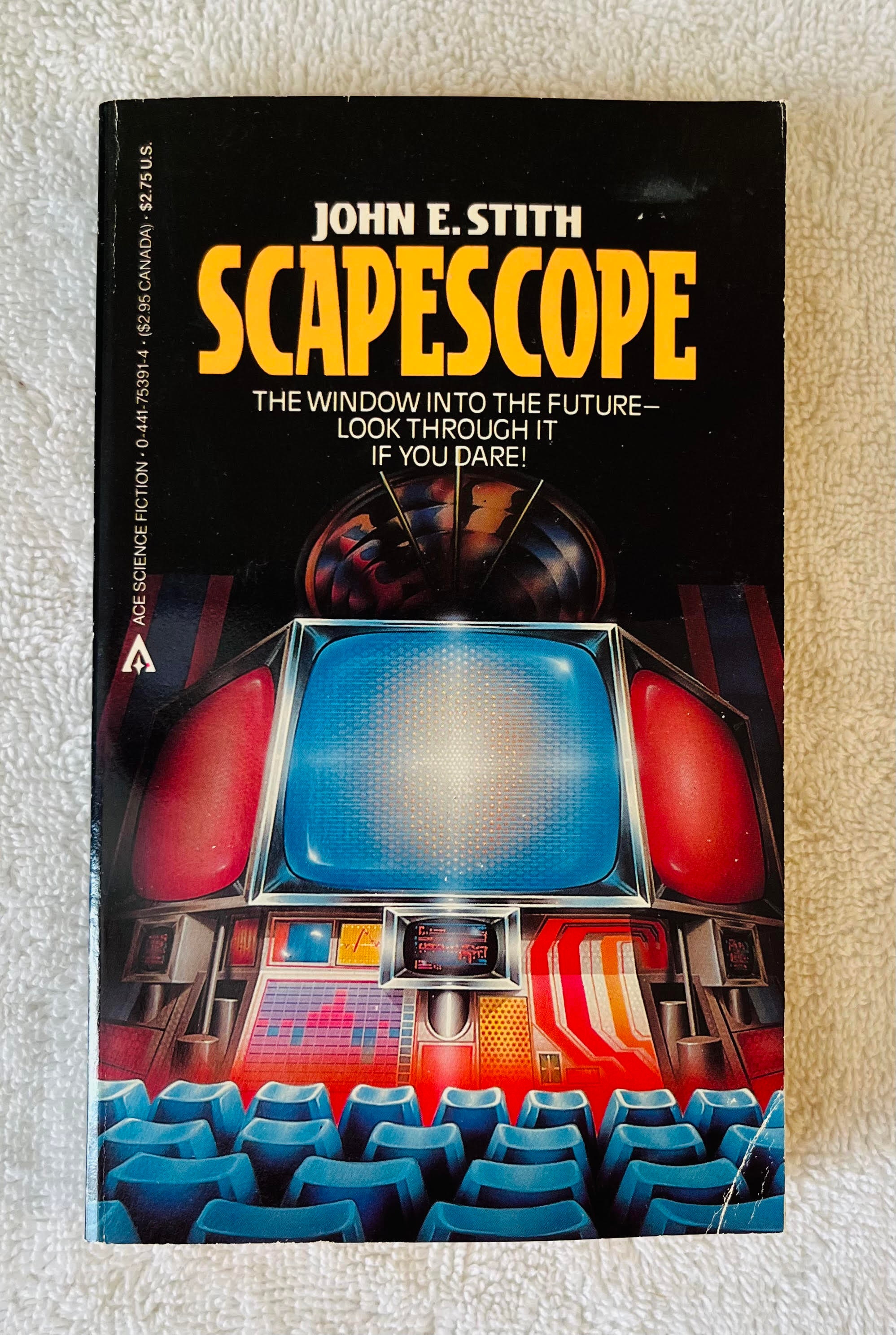 JOHN E. STITH - Scapescope - 1984 Ace SF Paperback Original