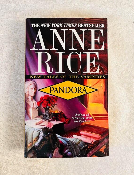 ANNE RICE Pandora: New Tales of the Vampires 1999 | Etsy
