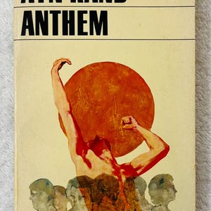 AYN RAND - Anthem - Brochura Vintage Signet Clássico