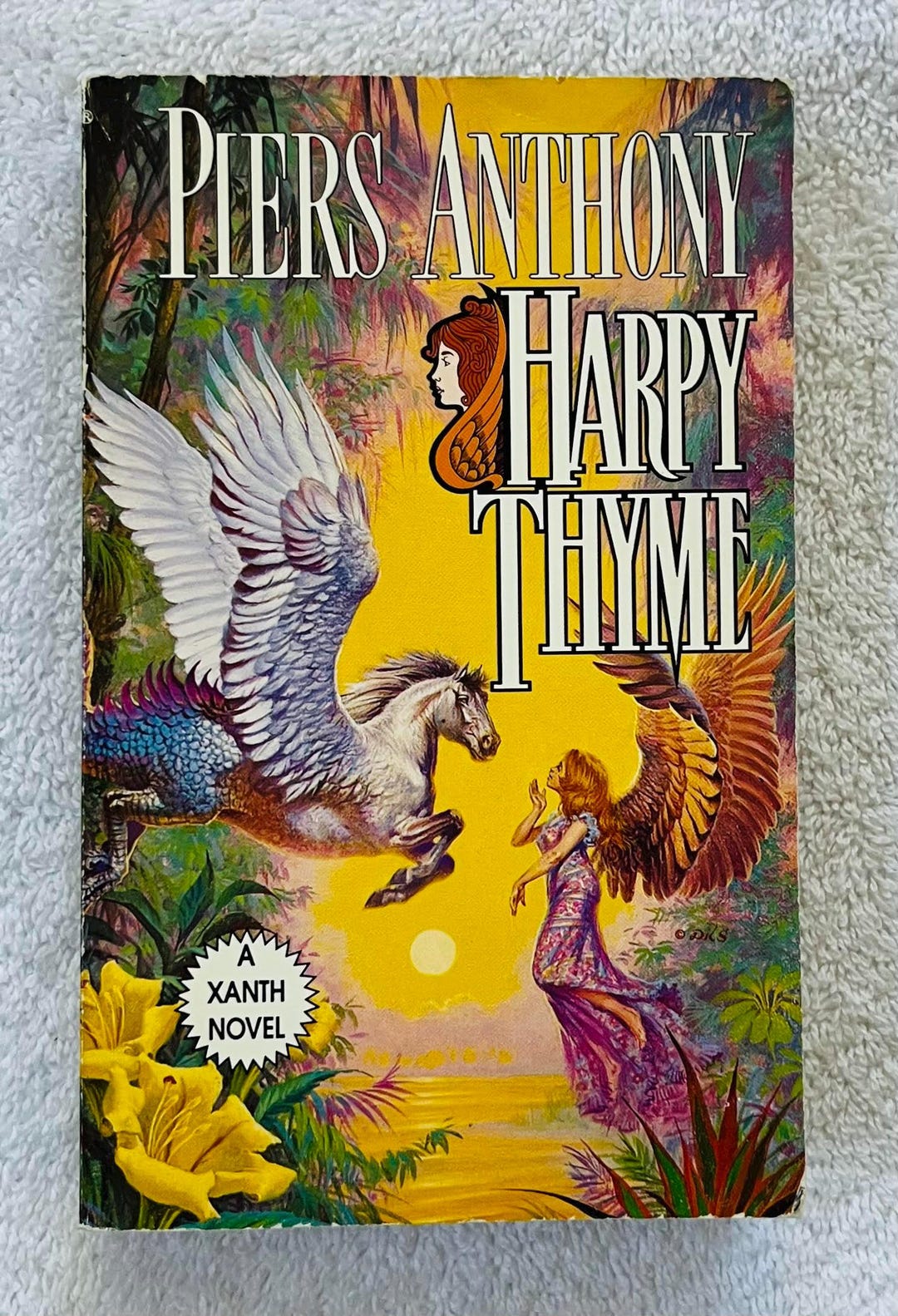 PIERS ANTHONY - Harpy Thyme - 1995 Paperback - Xanth Novel - Etsy