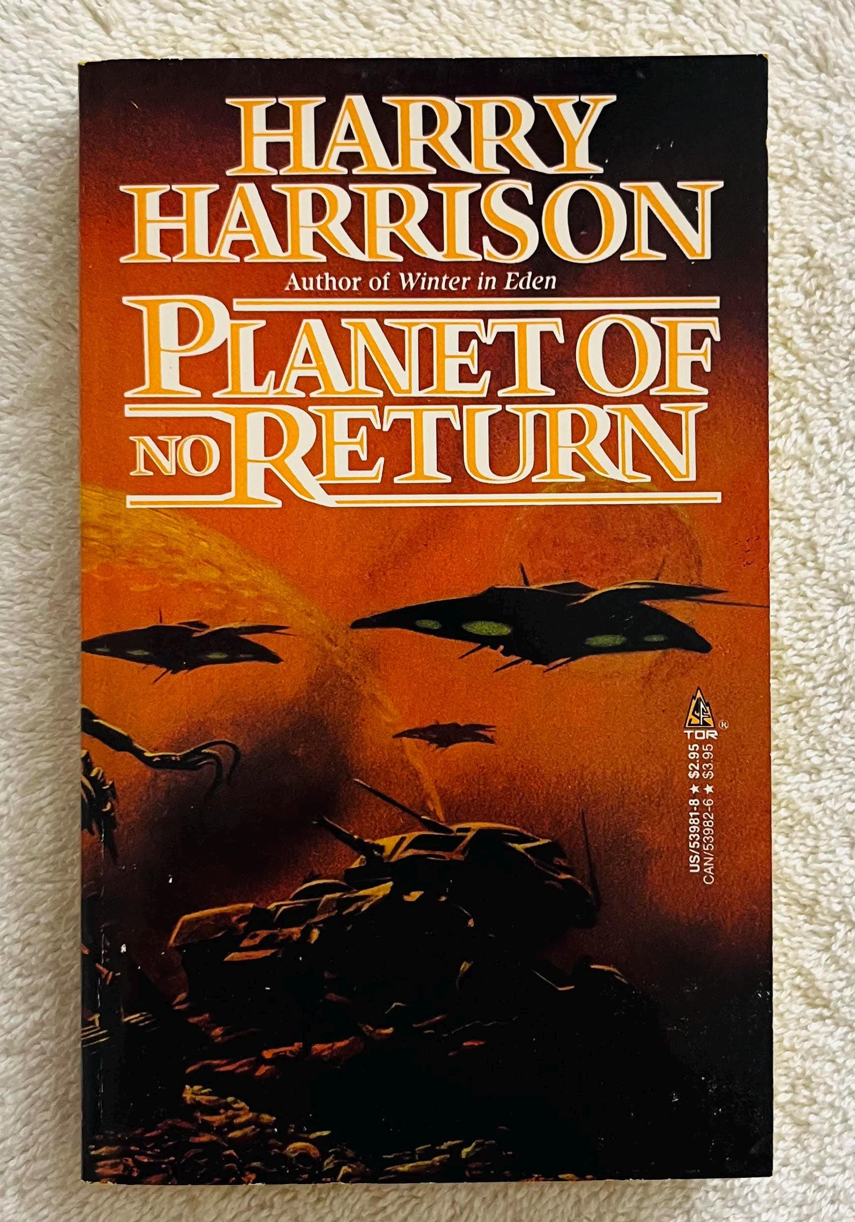 HARRY HARRISON - Planeta bez powrotu - 1982 Miękka oprawa Science Fiction Pierwsze wydanie