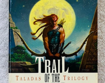 DRAGON LANCE - Trail Of the Black  Wyrm by Chris Pierson - Paperback Fantasy - Taladas Trilogy