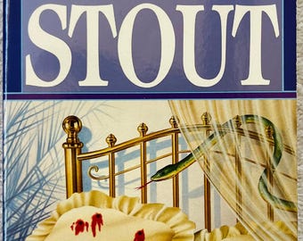 REX STOUT - Fer-de-Lance - 1992 Bantam Mystery Paperback - Nero Wolfe