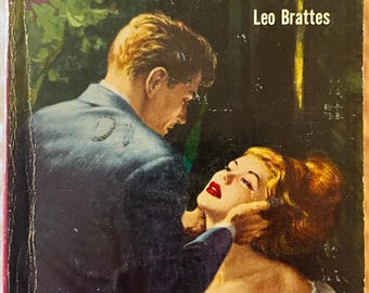 LEO BRATTES - Forbidden - 1954 Avon Paperback Suspense