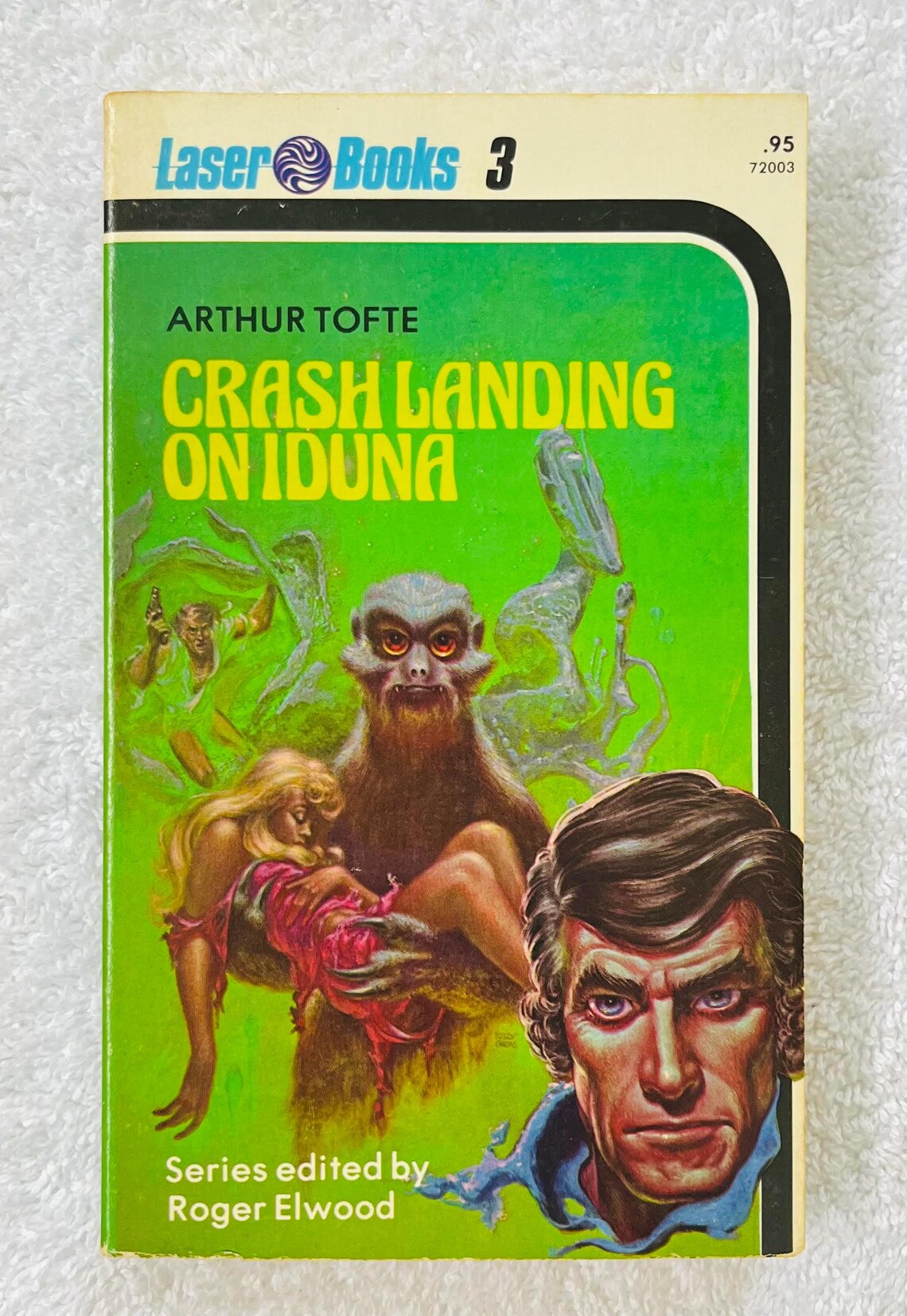 ARTHUR TOFTE - Crash Landing on Iduna - 1975 Laser Books Paperback ...