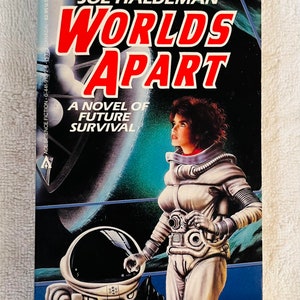 JOE HALDEMAN - Worlds Apart - 1984 Ace Paperback Science Fiction