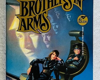 LOIS McMASTER BUJOLD - Brothers in Arms - 1990 Paperback Science Fiction