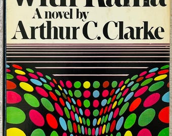 ARTHUR C. CLARKE - Encuentro con Rama - 1973 Tapa dura SF en sobrecubierta