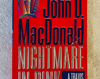 JOHN D. MacDONALD - Nightmare in Pink - Fawcett Paperback With Carl Hiaasen Introduction