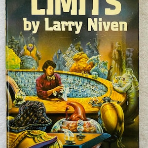 LARRY NIVEN - Limits - 1985 Hardcover in Dust Jacket - Science Fiction BCE