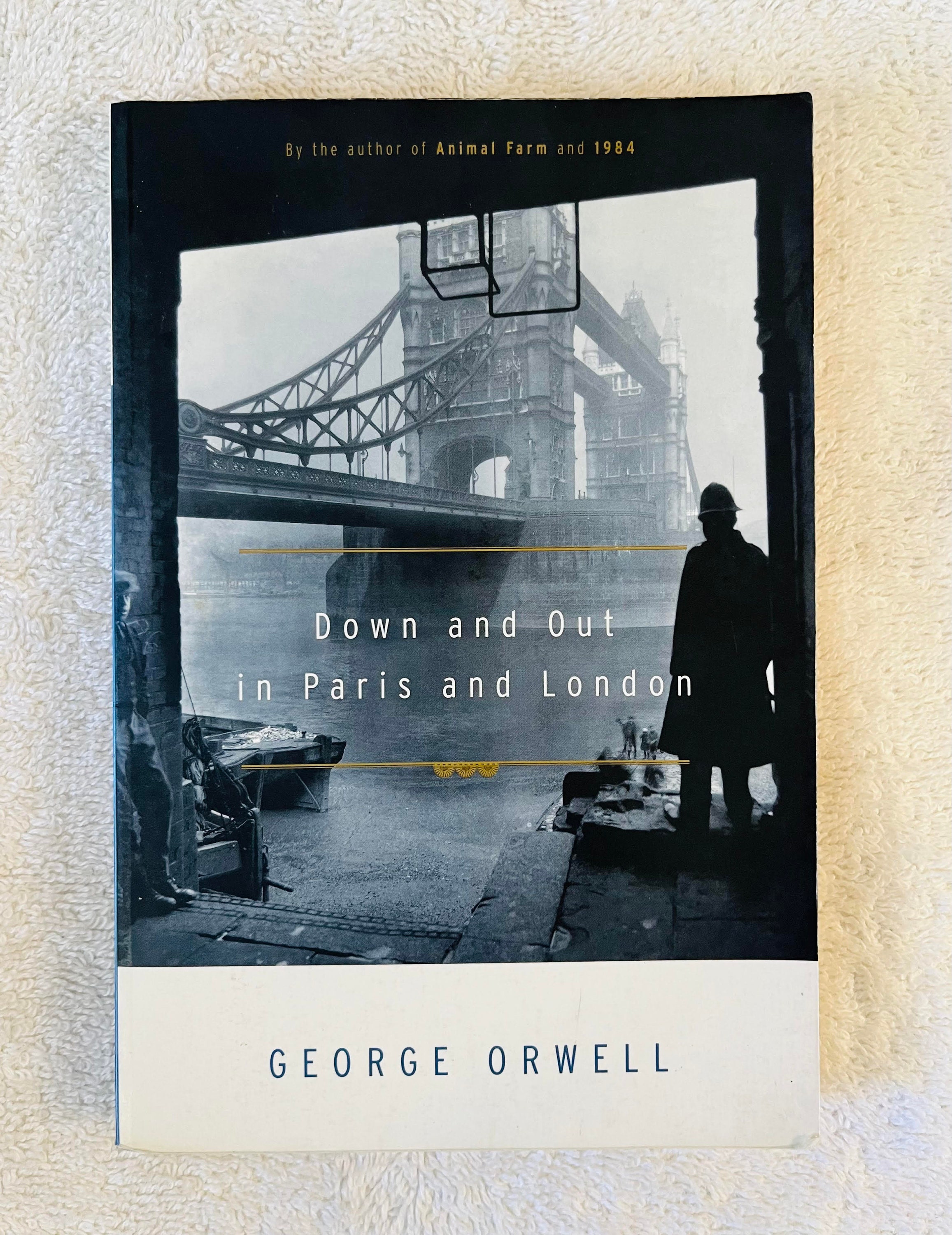 GEORGE ORWELL Down and Out in Paris and London Harcourt - Etsy GEORGE ORWELL Down and Out in Paris and London Harcourt - Etsy