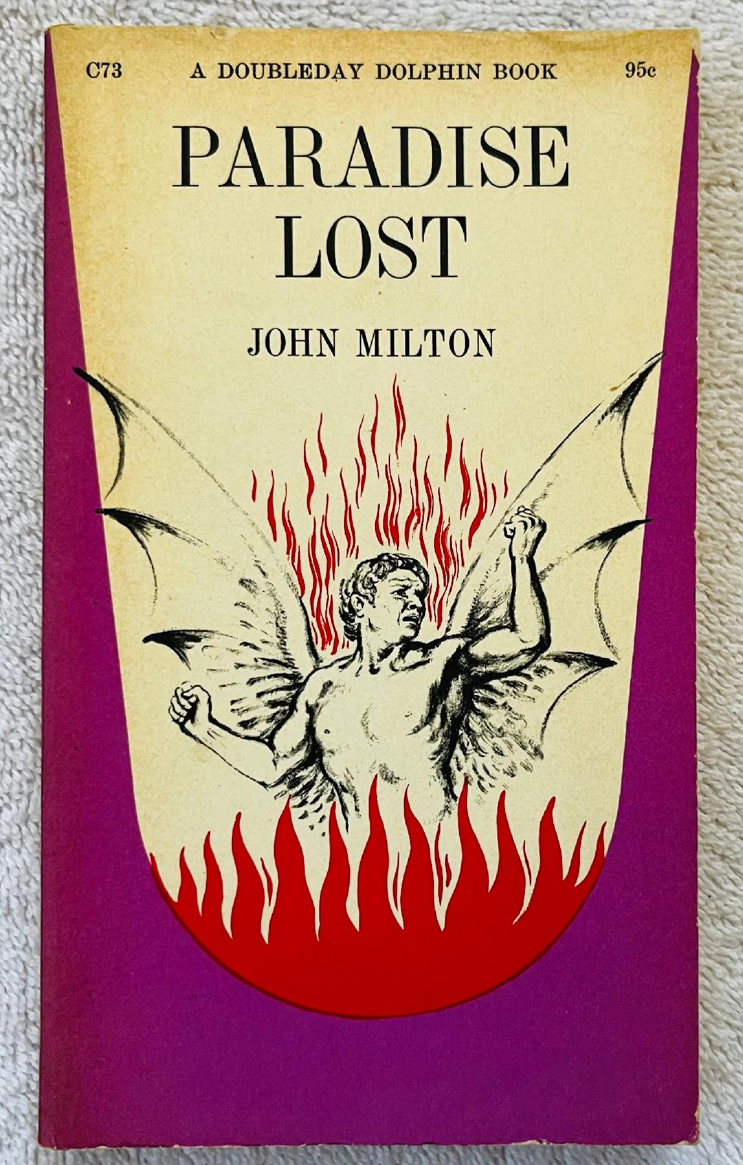 JOHN MILTON - Paradise Lost - Vintage (1960s) Dolphin Books