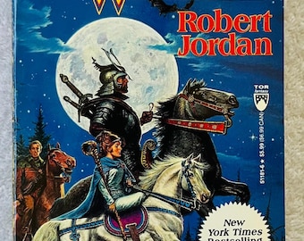 ROBERT JORDAN - The Eye of the World - 1990 Mass Market Paperback -The Wheel of Time