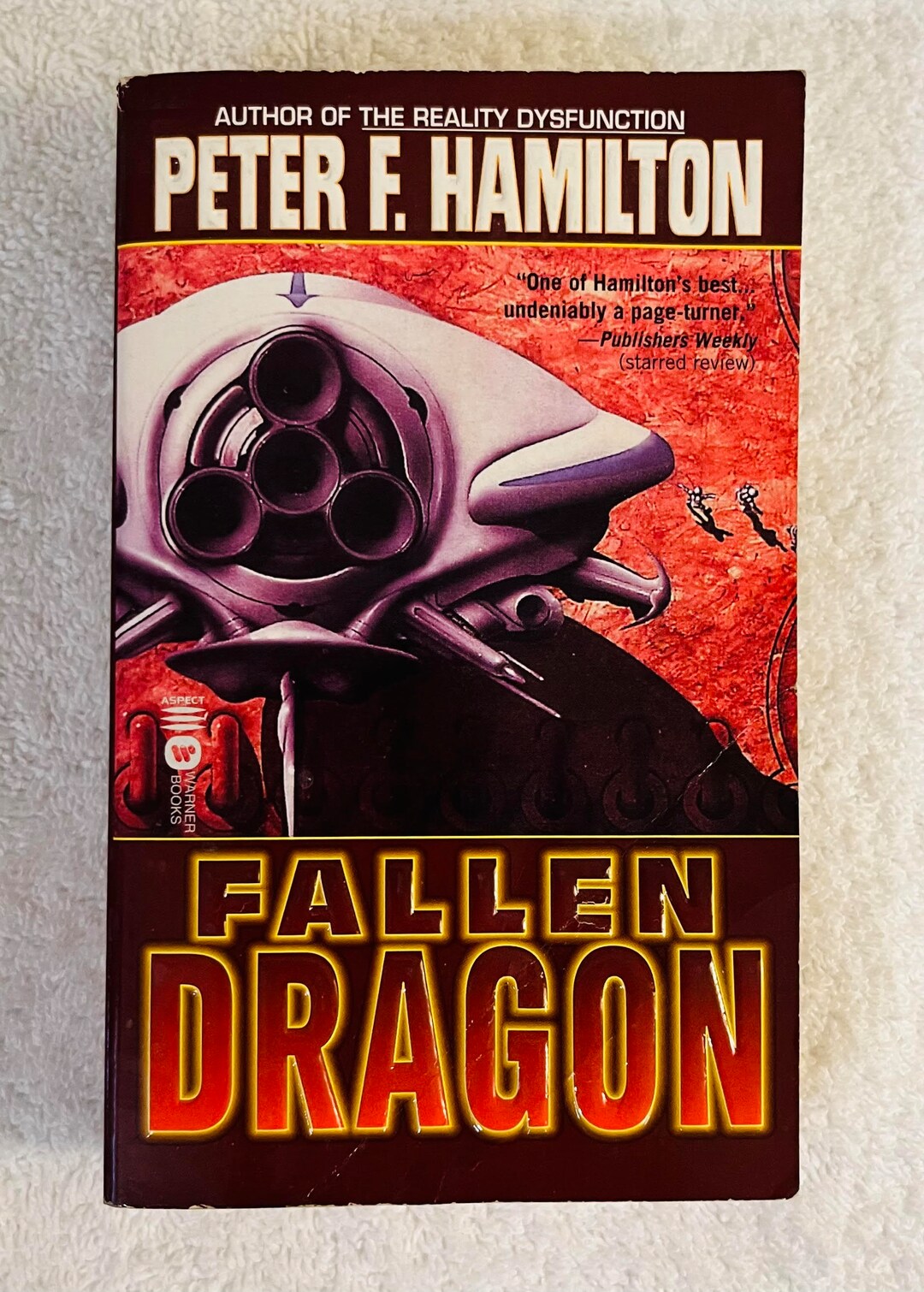 PETER F. HAMILTON - Fallen Dragon - First Printing SF Paperback - Etsy