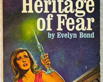 EVELYN BOND - Herencia del Miedo - Primera edición de 1966. Novela gótica de suspense en rústica.