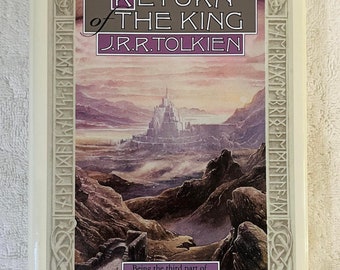 J. R. R. TOLKIEN - The Return Of the King - Nice Houghton Mifflin Hardcover in Dj