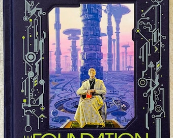 ISAAC ASIMOV - The Foundation Trilogy - Nice Leather Combined Edition