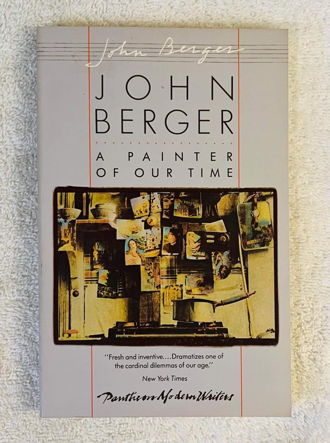 JOHN BERGER - A Painter of Our Time - 1989 Pantheon Soft Cover - Etsy