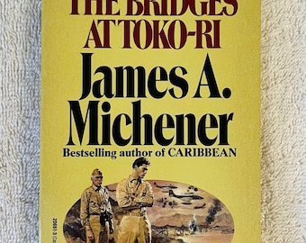 JAMES MICHENER - The Bridges at Toko-Ri - 1991 Fawcett Crest Paperback