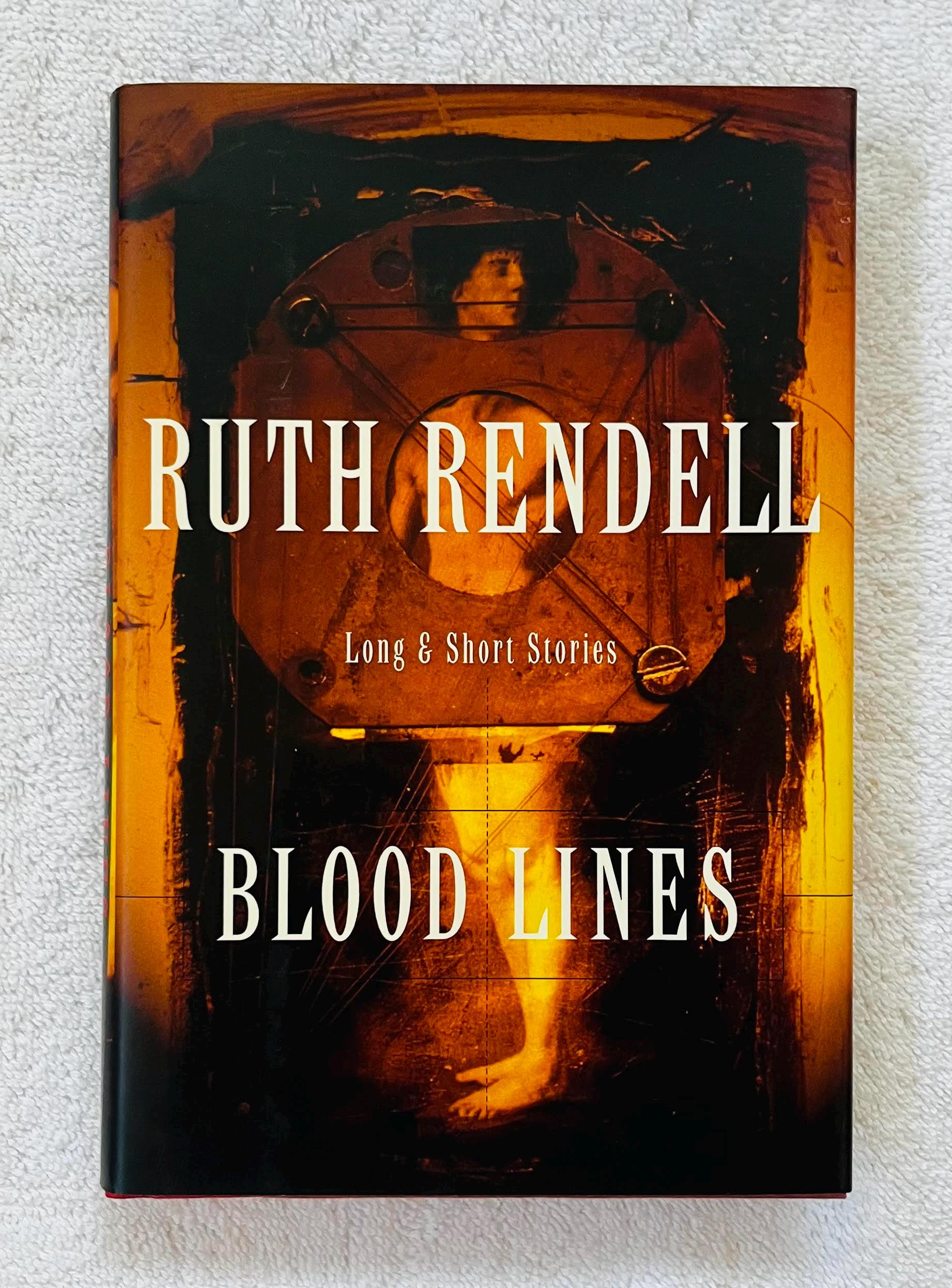 RUTH RENDELL - Blood Lines - 1996 First Printing Hardcover in Dj - Etsy