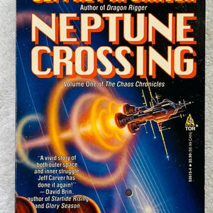 JEFFREY A. CARVER - Neptune Crossing - 1995 Prima stampa Brossura SF