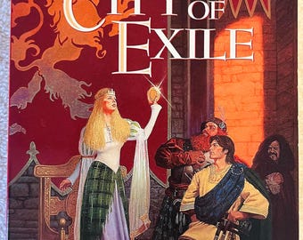 DEBORAH TURNER HARRIS - The City of Exile - 1997 First Printing Paperback Fantasy