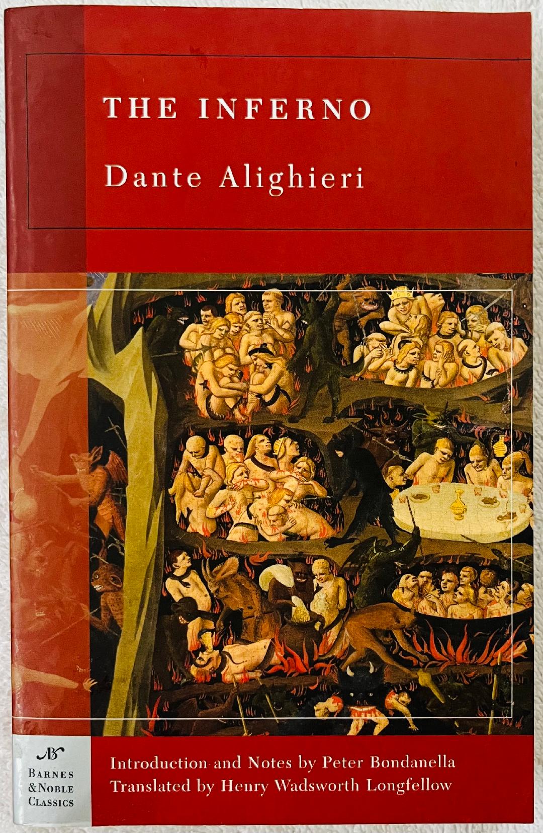 DANTE - the INFERNO - Longfellow Translation - Barnes & Noble