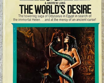 H RIDER HAGGARD & Andrew LANG - The World's Desire - 1977 Ballantine Baperback