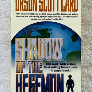 ORSON SCOTT CARD - Shadow Of the Hegemon - 2001 Sf Paperback First Printing