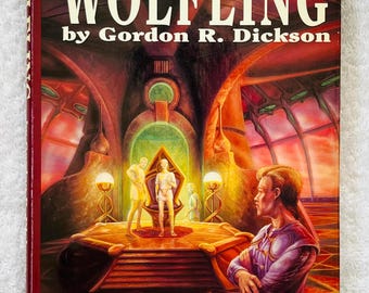 GORDON R. DICKSON - Wolfling - 1991 Hardcover in dj
