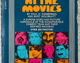 Zimmerman & Goldblatt - The MARX BROTHERS at the MOVIES- 1970 Paperback