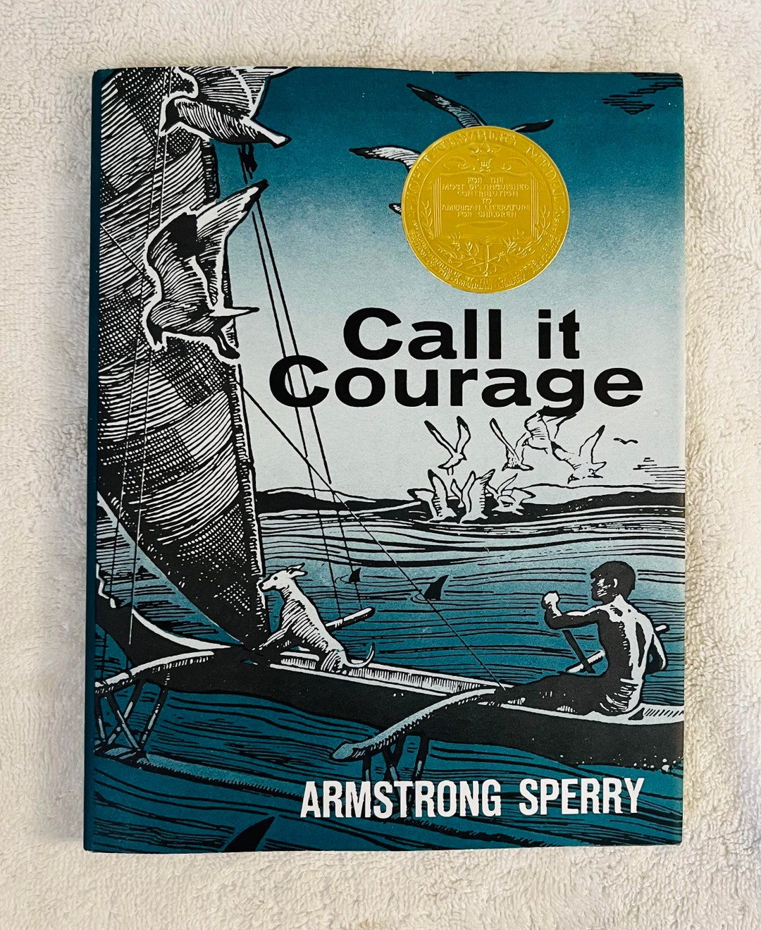Armstrong sperry call it courage 1968 hardcover in dj newbery medal