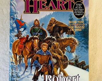 ROBERT JORDAN - WInter's Heart - Premier tirage relié en dj - La roue du temps