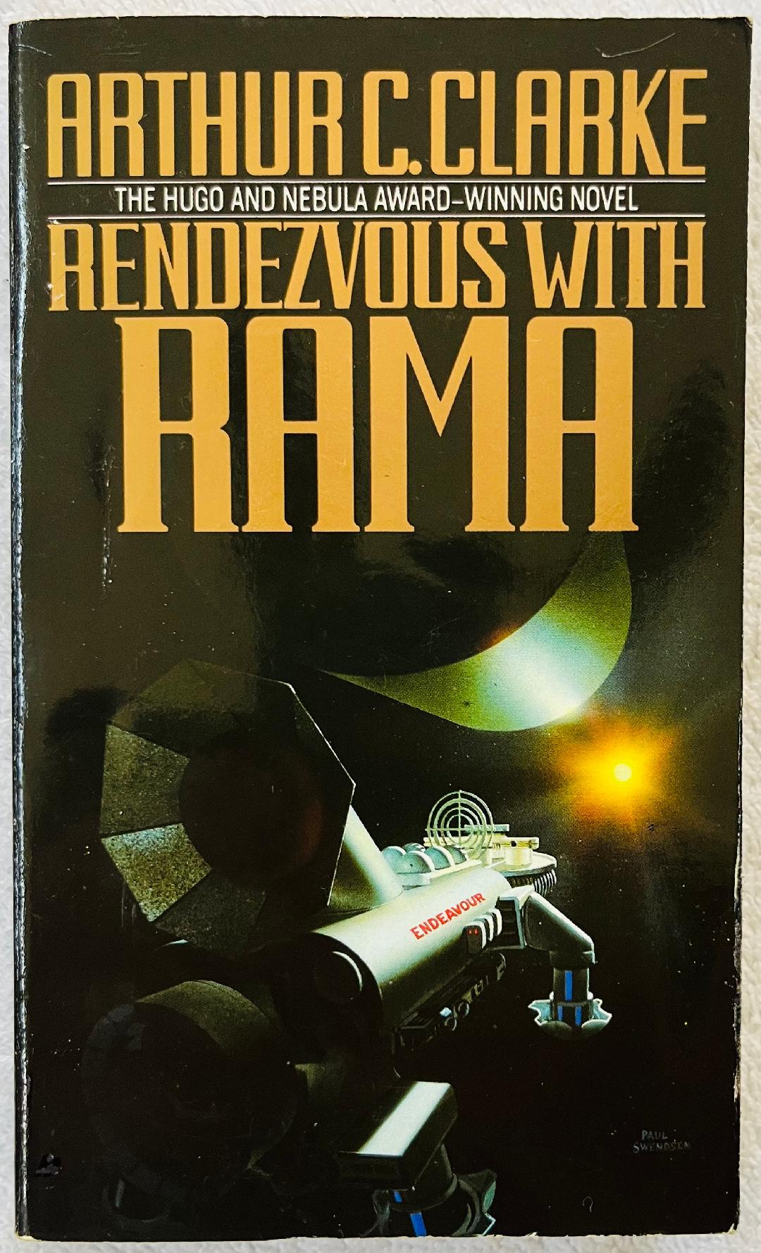 ARTHUR C. CLARKE - Rendezvous With Rama - 1990 Paperback - Etsy