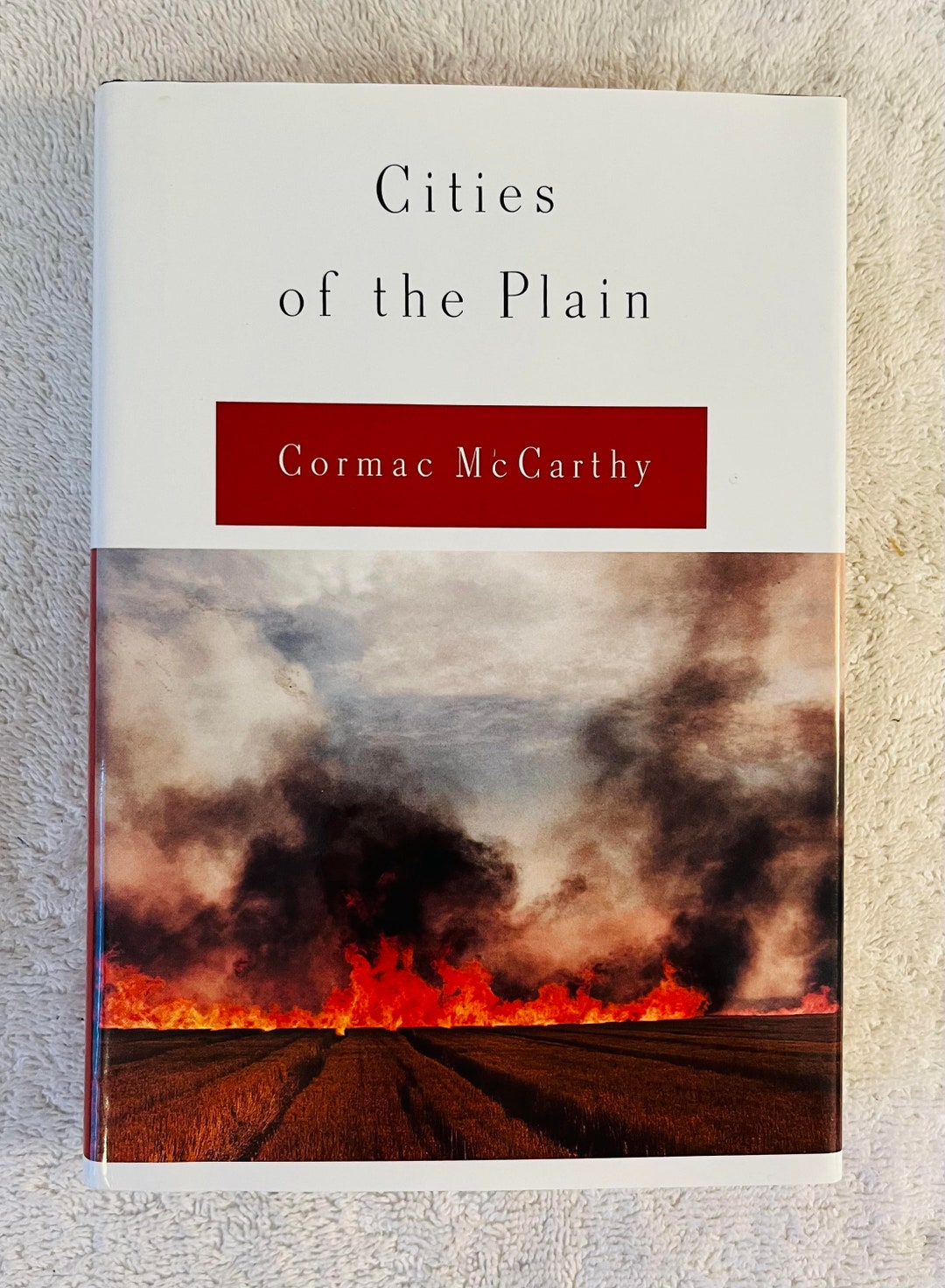 CORMAC Mccarthy Cities of the Plain 1998 Hardcover First Etsy