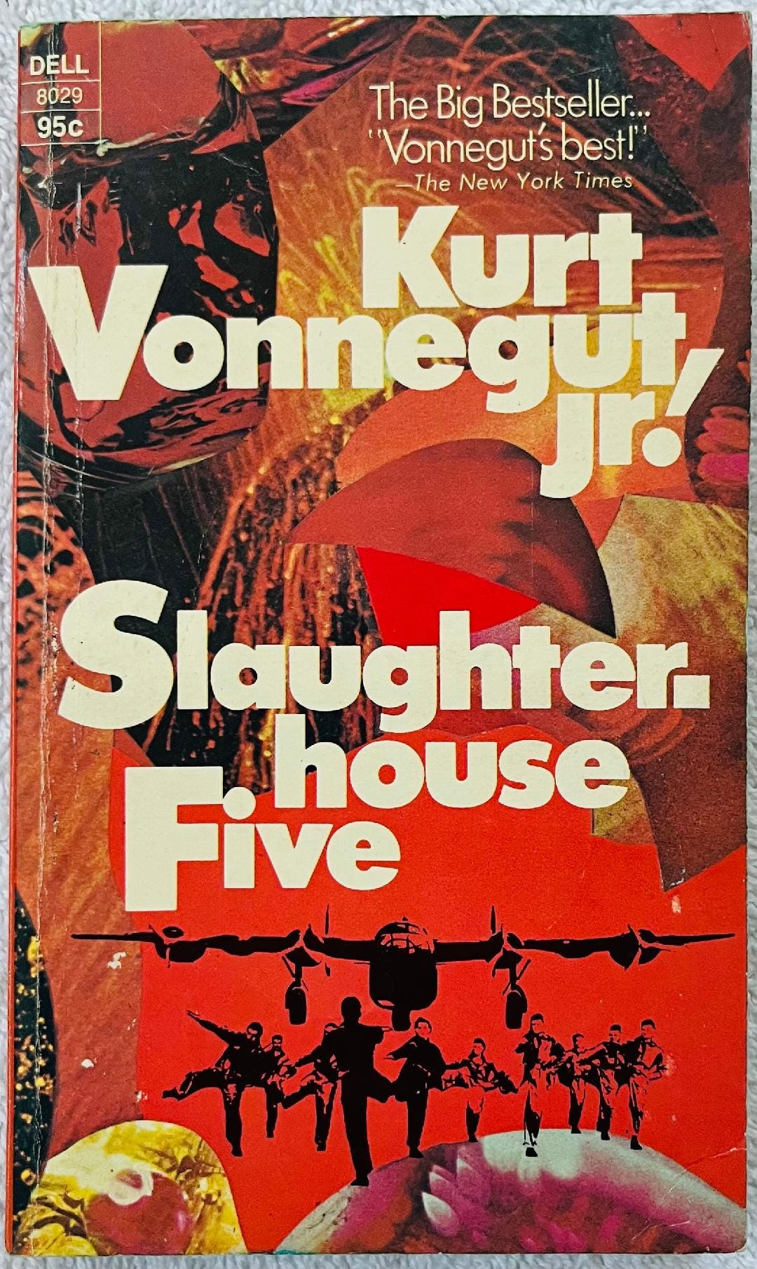 KURT VONNEGUT - Slaughterhouse Five - Vintage 1971 First Printing Dell ...