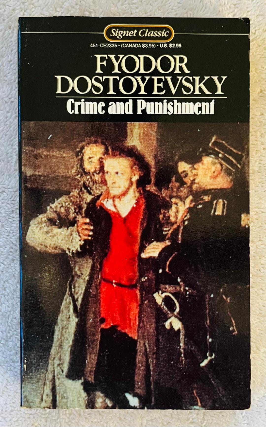 FYODOR DOSTOYEVSKY - Crime and Punishment - 1980 Signet Classics ...
