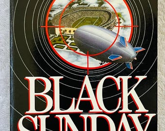 THOMAS HARRIS - Black Sunday - 1990 Dell Paperback Suspense Novel