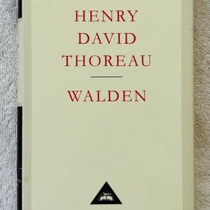 HENRY DAVID THOREAU - Walden oder das Leben im Wald - 1992 Jedermanns Bibliothek Hardcover in dj
