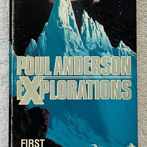 POUL ANDERSON - Explorations - 1981 SF Paperback First Edition