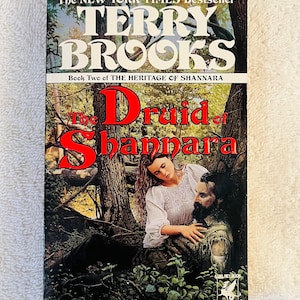 TERRY BROOKS - The Druid of Shannara - 1992 First Printing Paperback