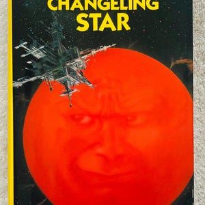 JEFFREY A. CARVER - From A Changeling Star - 1988 Hardcover SF in dj