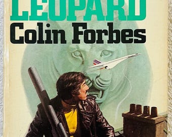 COLIN FORBES - The Stone Leopard - 1975 Fawcett Paperback Suspense / Intrigue