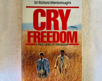 JOHN BRILEY - Cry Freedom - 1987 Penguin Paperback - Movie Tie-in  Steve Biko and Donald Woods
